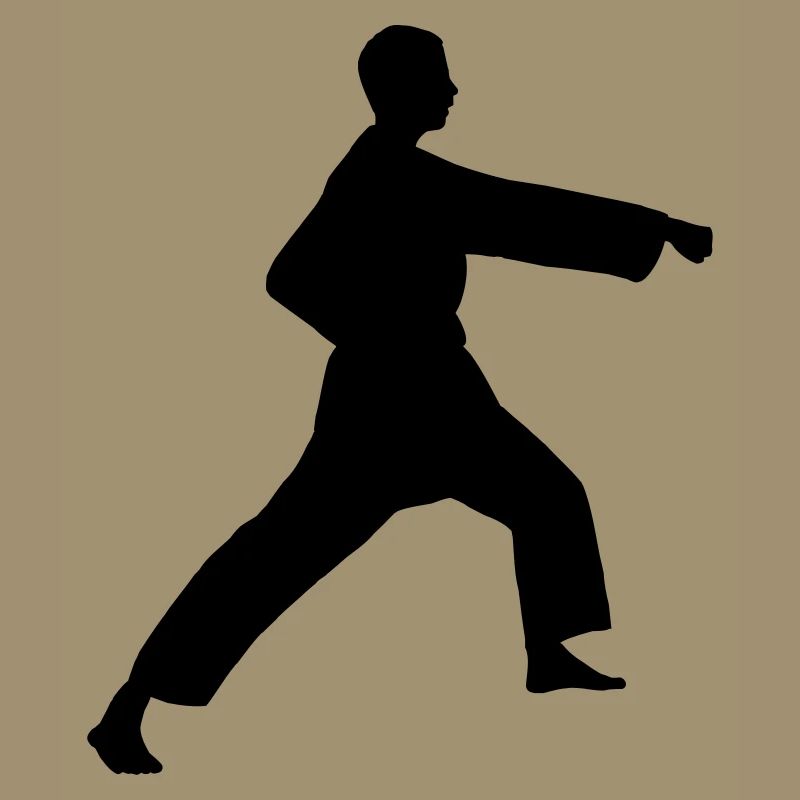 Punsch Karate oder Teakwondo Punsch