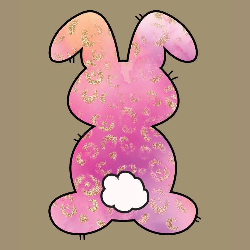 Leopard Pattern Rabbit Easter