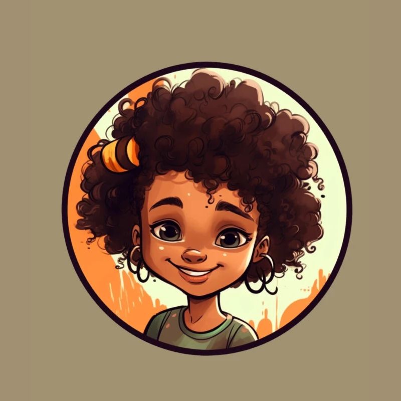 Lebendige Comic-Charakter Illustration