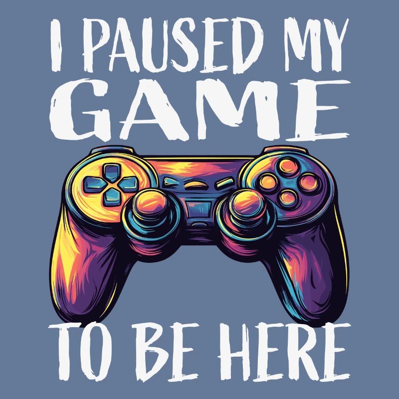 Game Pause Neon Controller
