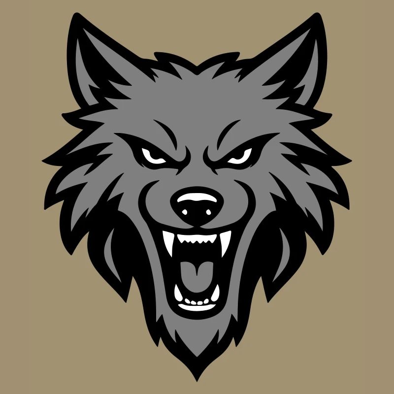 Wolf Kopf Logo