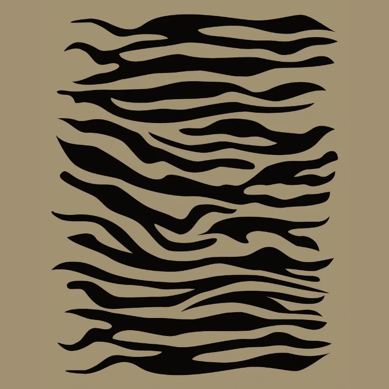 Zebra Muster schwarz