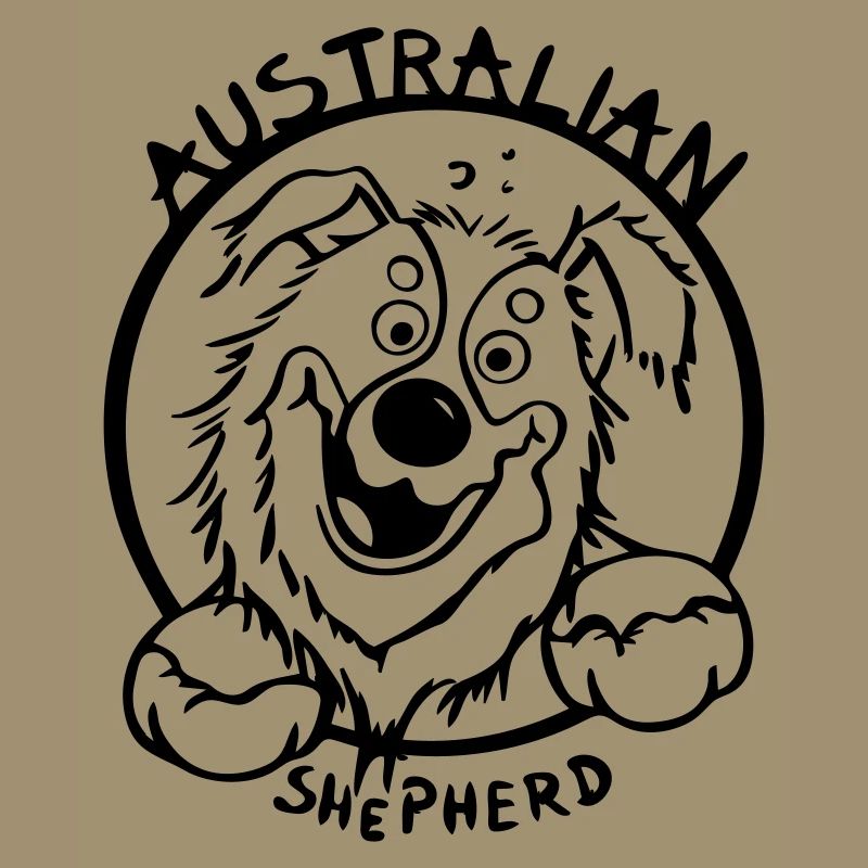 Funny Australian Shepherd