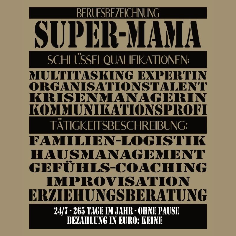 Super Mama – Multitâche sans pause