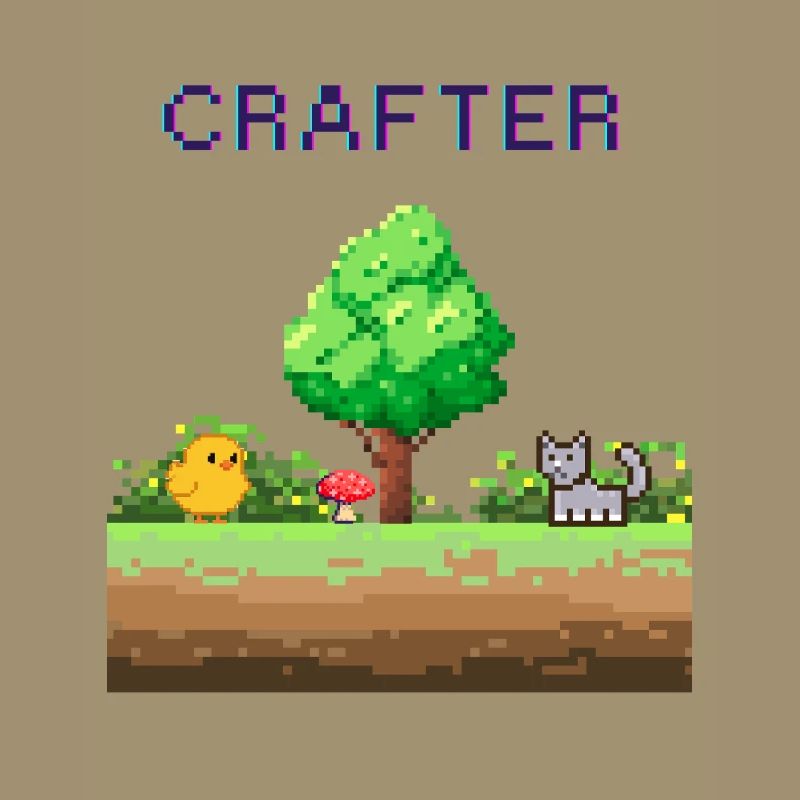 Aventure en forêt de Pixel Crafter