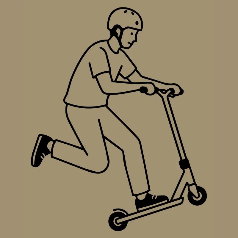 Trottinette cascade