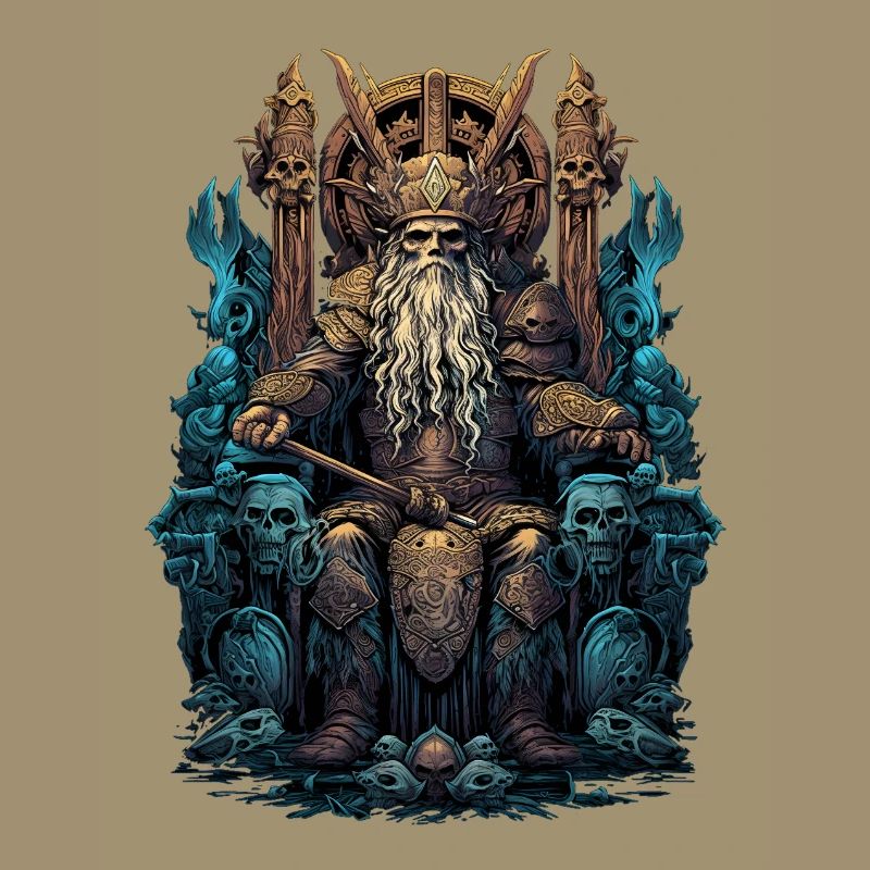 Vikings Odin Sons Trône Valhalla Valhalla