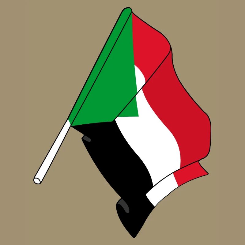 Flagge Sudan