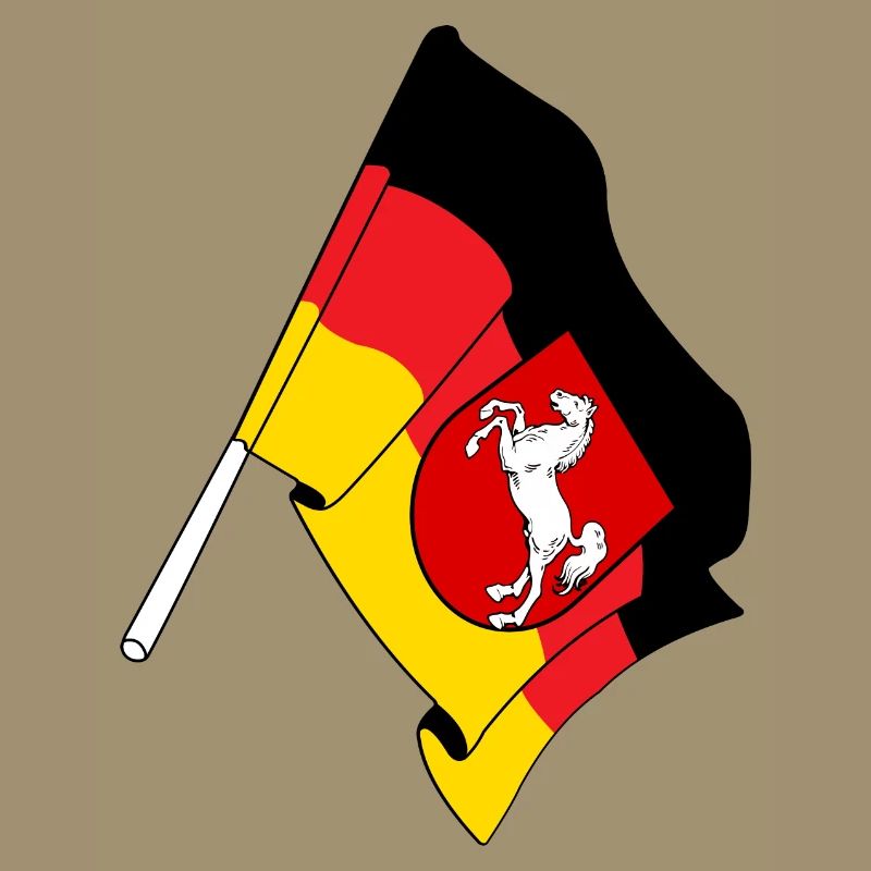 Drapeau Basse-Saxe