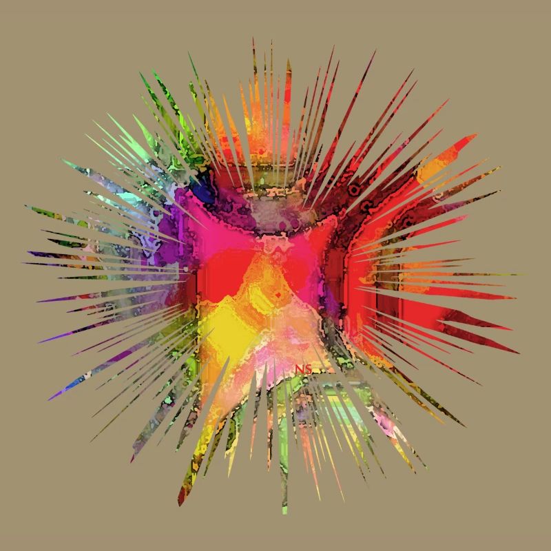Rainbow star - Regenbogen Stern