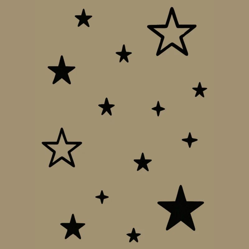 Conception du motif de diffusion d’étoiles
