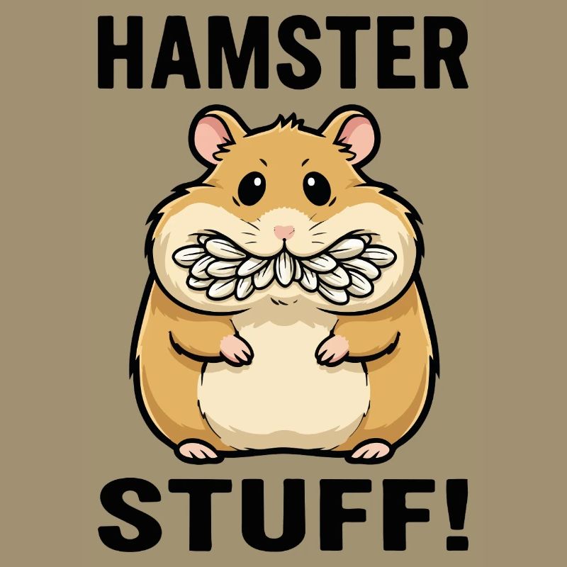 Hamster Stuff Seed Cheeks Rodent