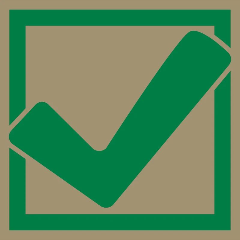 Rectangular hook logo