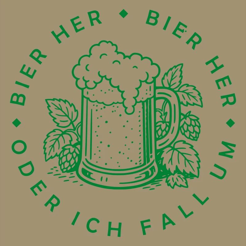 Bienen hier - Oder ich fall um!