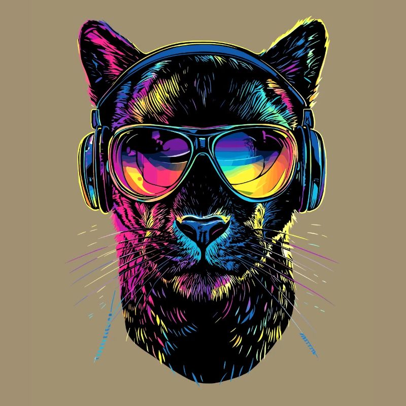 Panther Leopard Raubkatze Süße Großkatze Panter