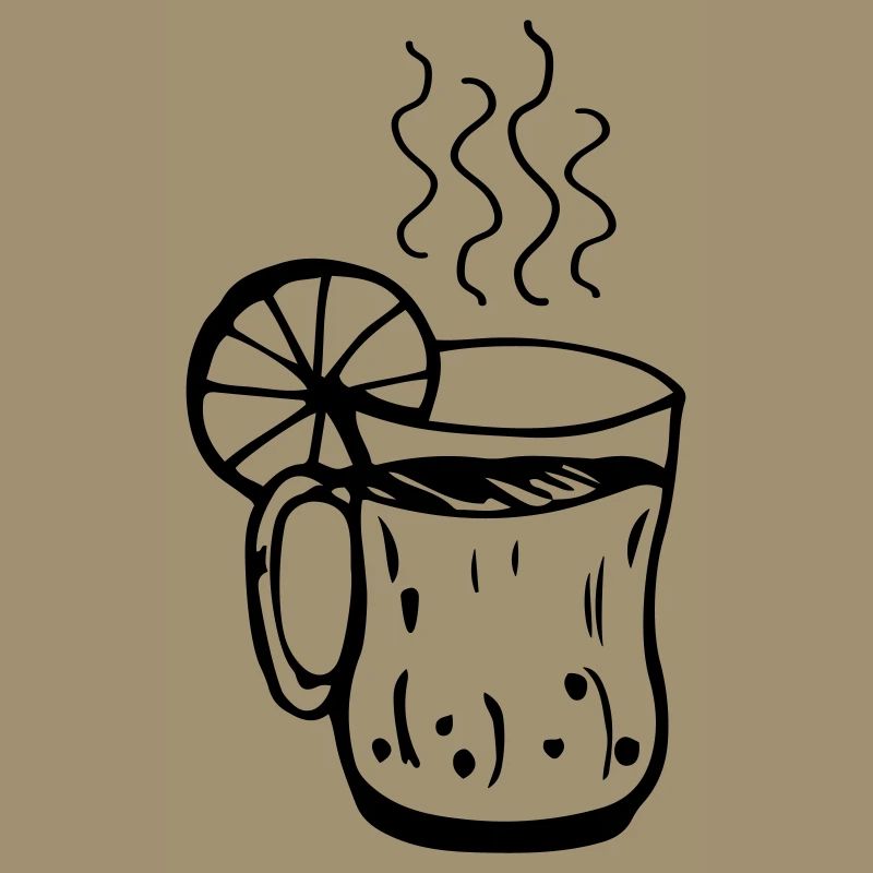 Mulled wine cup Christmas