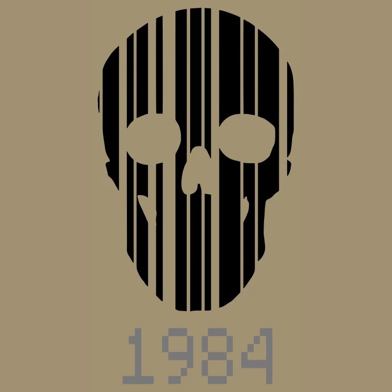 code à barres Crâne 1984