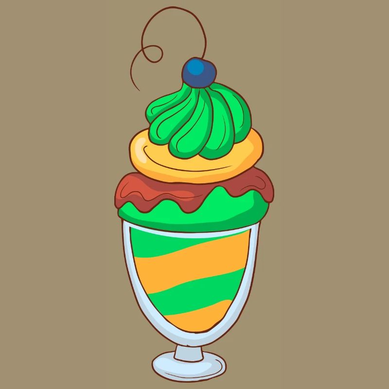 Crème glacée, crème glacée, crème glacée, crème glacée, boule, crème glacée, sundae