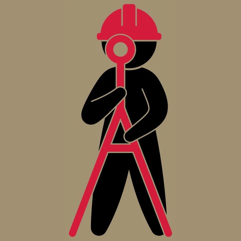 An engineer at a construction site