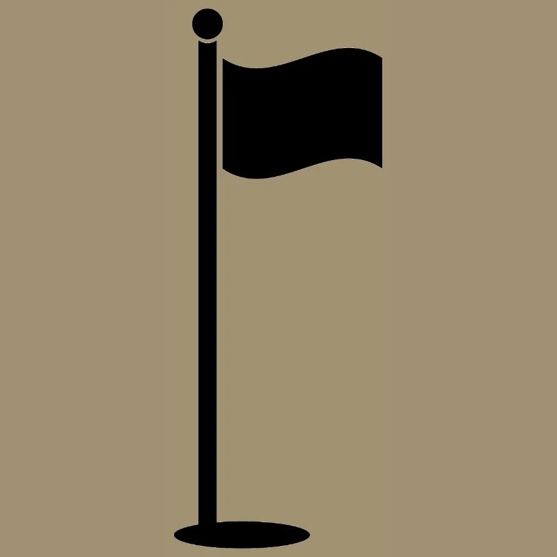Drapeau de golf