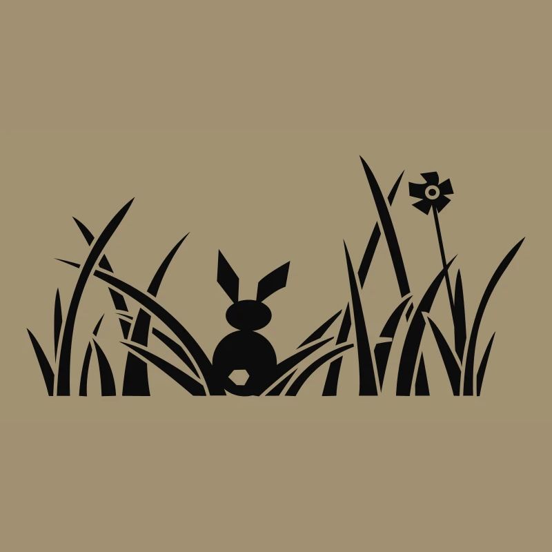Bunny, Lapin, lapin, prairie, fleurs, herbe, gazon