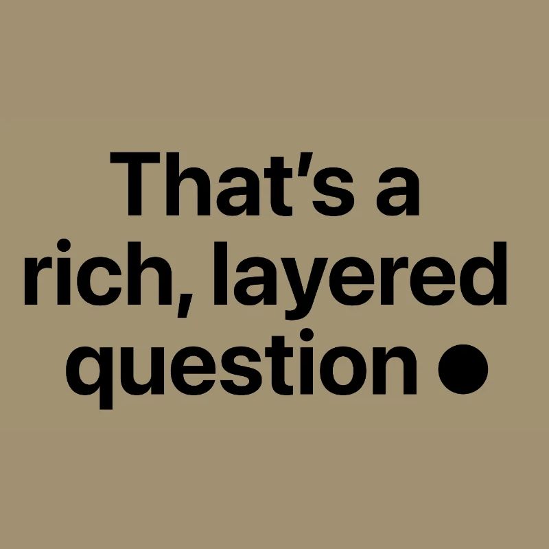 C’est une question riche et complexe