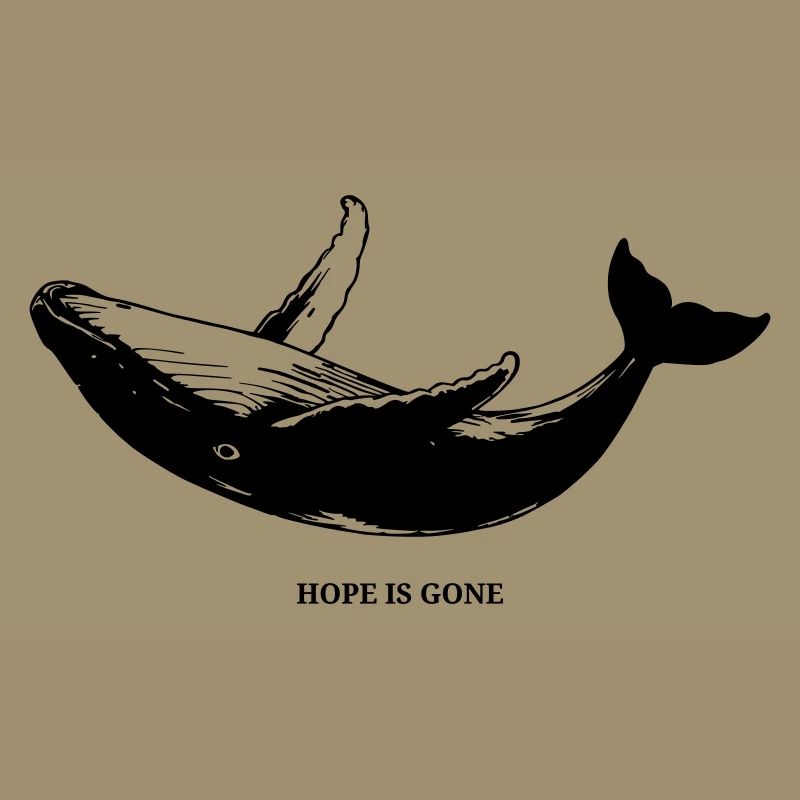 Hope is gone - schwarz