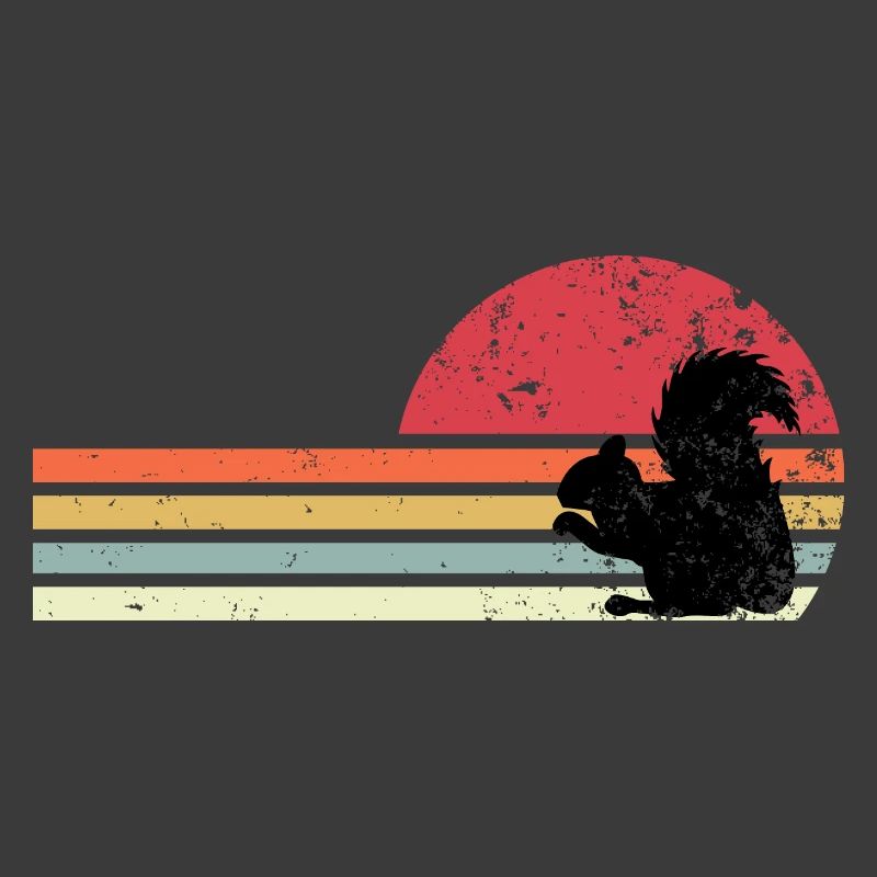 Retro-Eichhörnchen