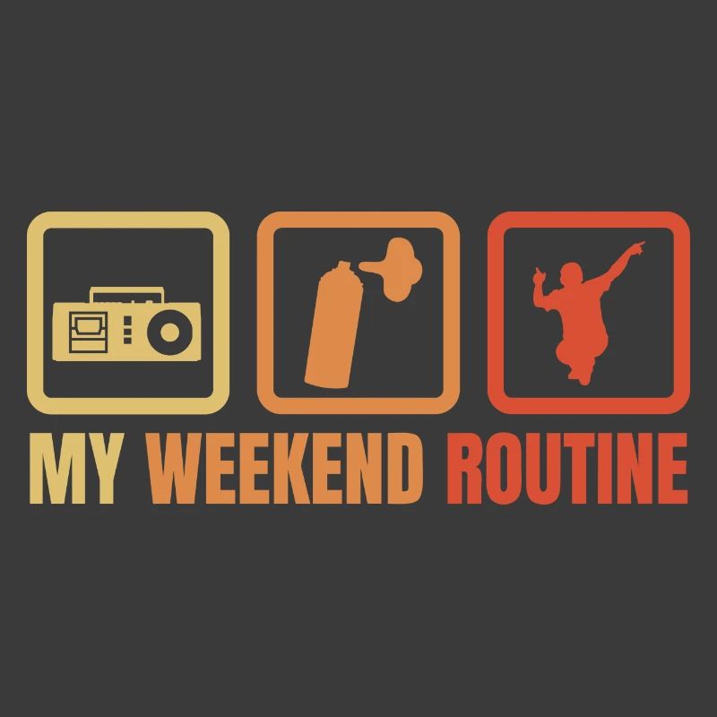 Break Dancer Wochenendroutine