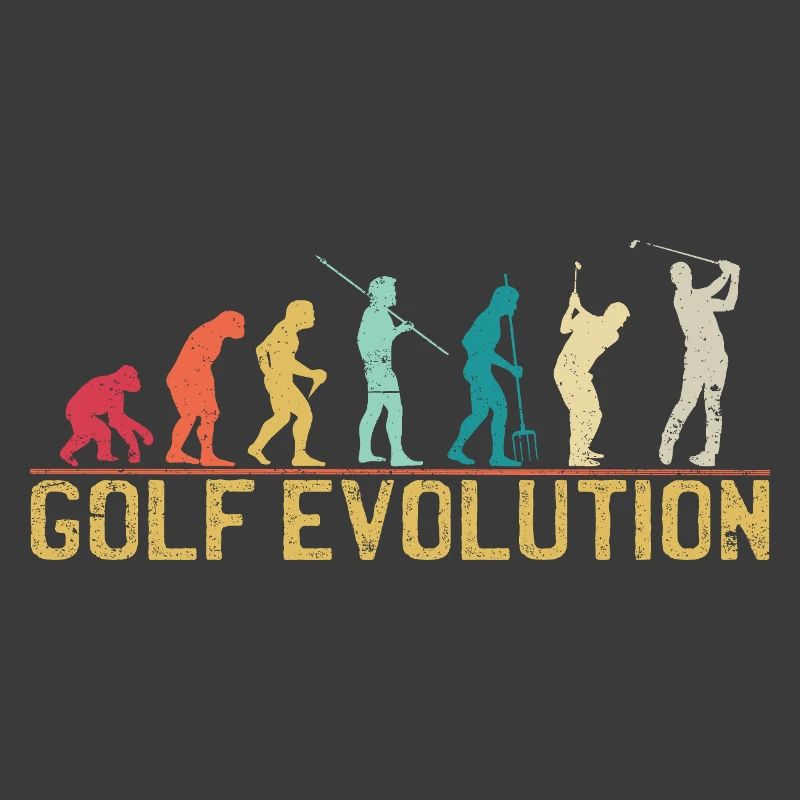Golf Evolution Silhouette Design