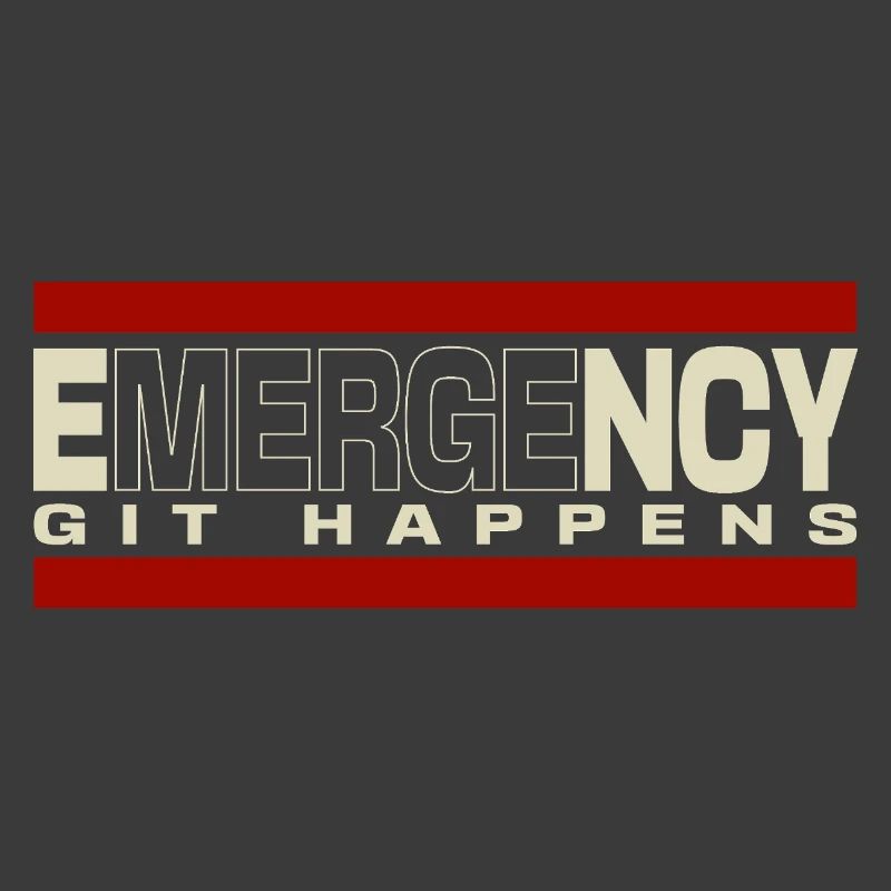 Nerd geek emergency git happens