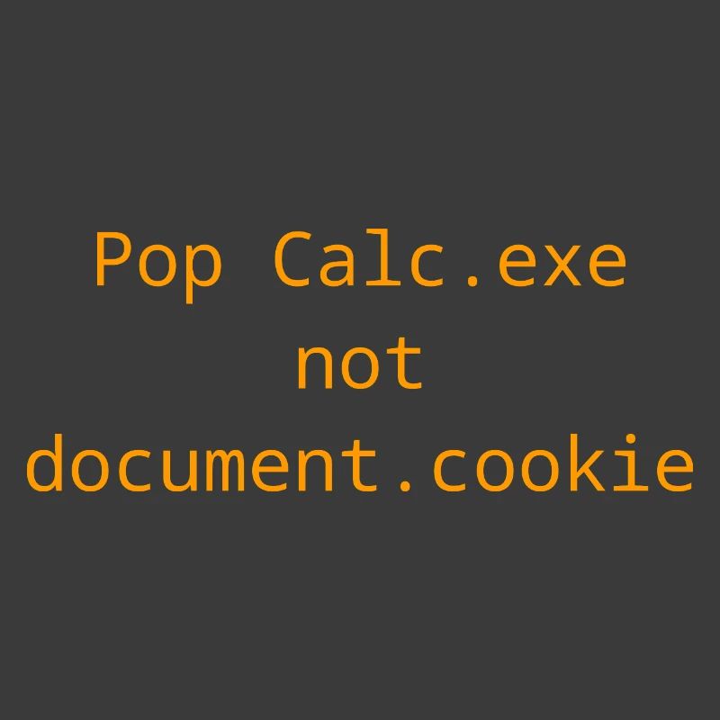 Vulnerability Exploit t-shirt - Calc.exe - XSS