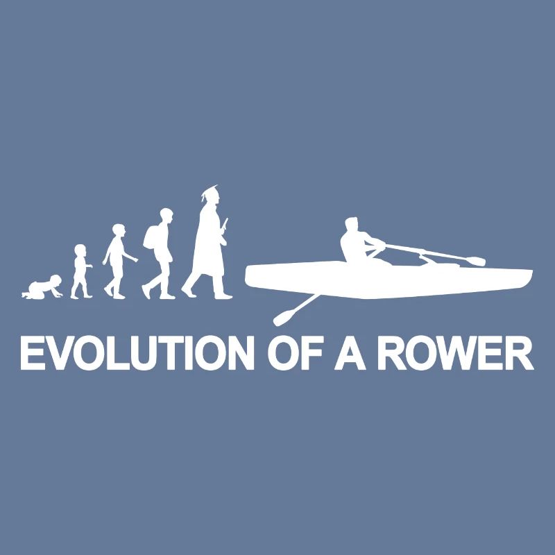 Kind zum Ruderer Evolution