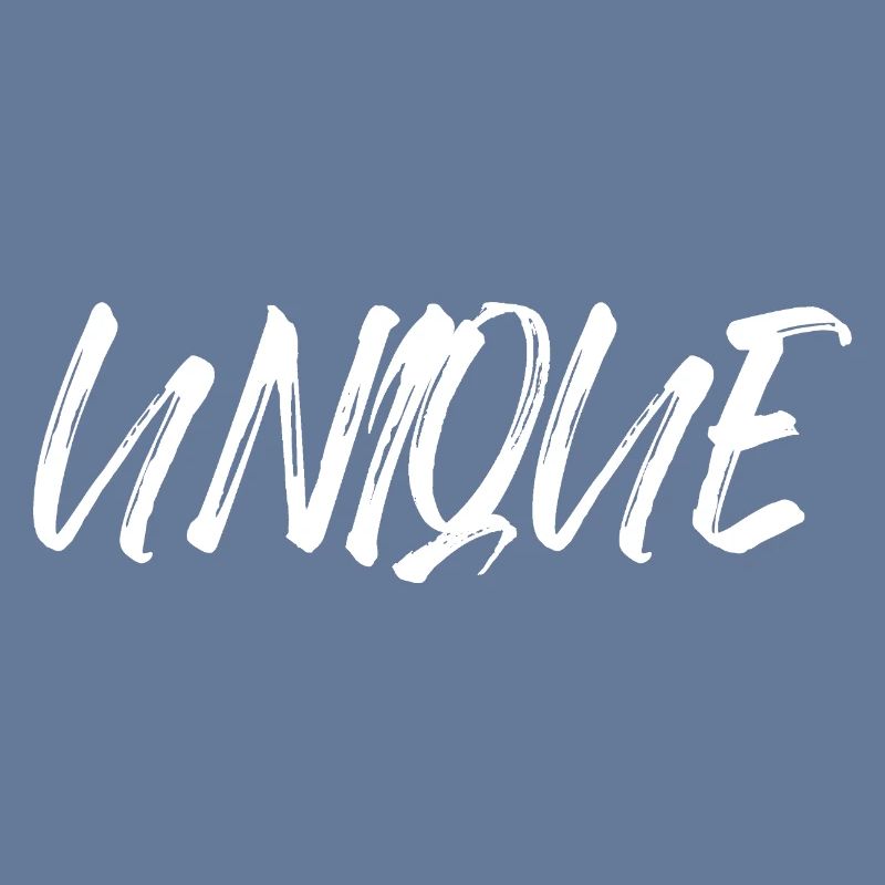Unique Einzigartig Unikat Selbstwert Einzig Artig