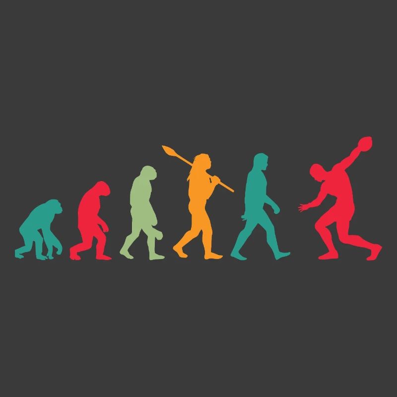 Diskuswerfen Diskuswerfer Evolution Diskus