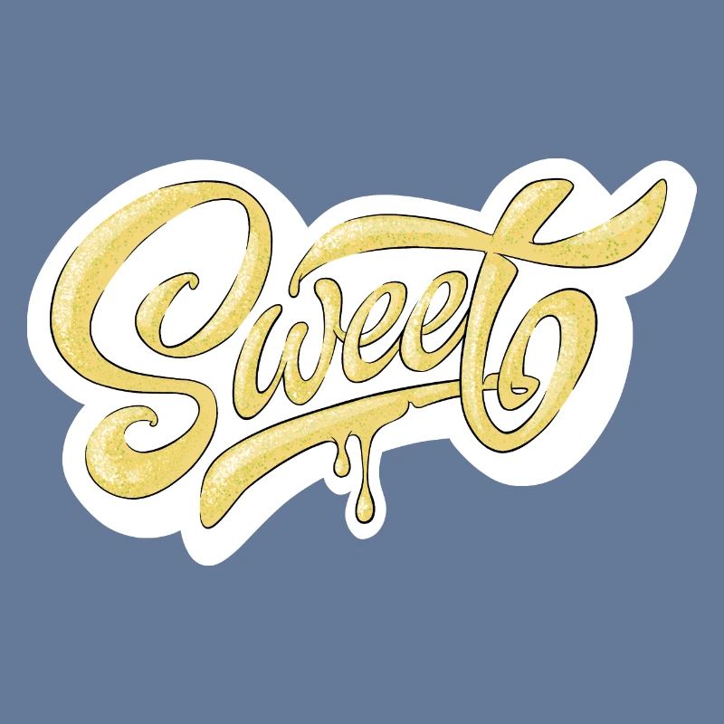 Conception de typographie Sweet Script