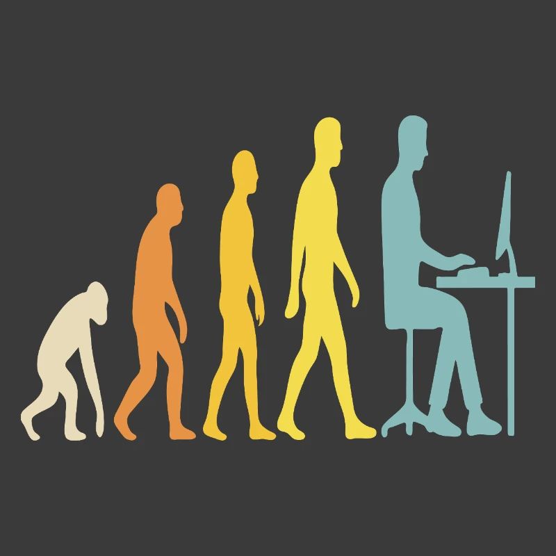 Technische Evolution am Schreibtisch