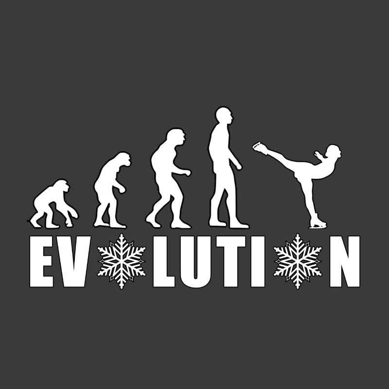 EVOLUTION EISKUNSTLAUF WINTER SCHNEE