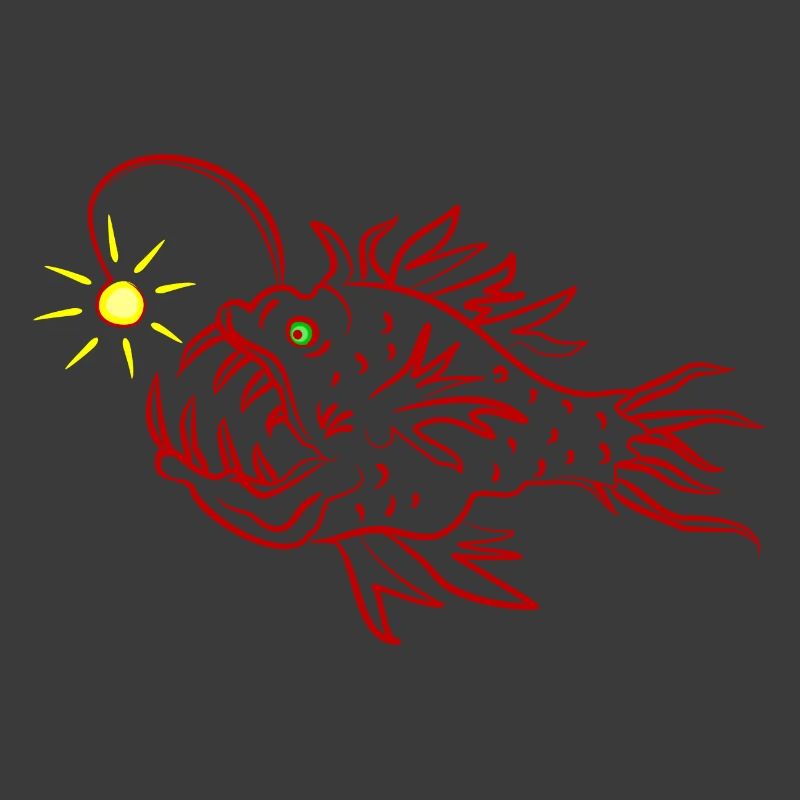 A lantern fish