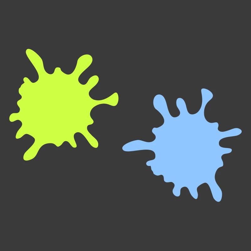 Neon Splash Splatter