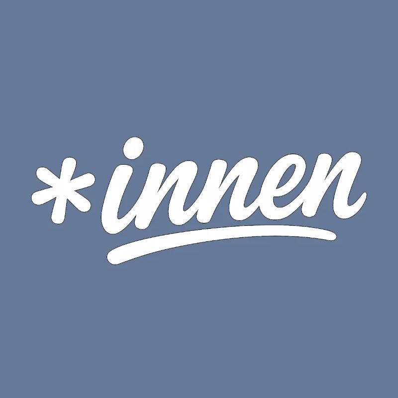 Inklusionsstern *innen Script