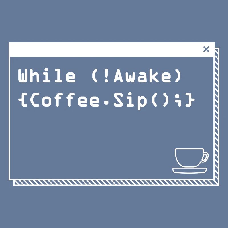 Aus Kaffee Code generieren Programmierer