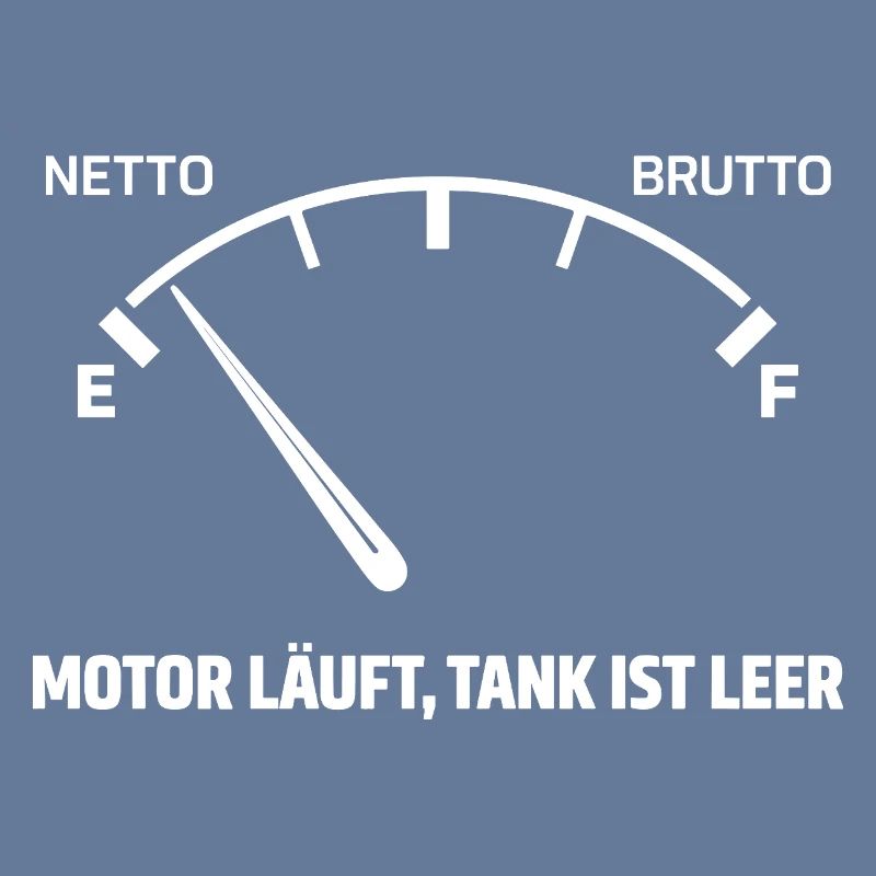 Engine runs tank empty