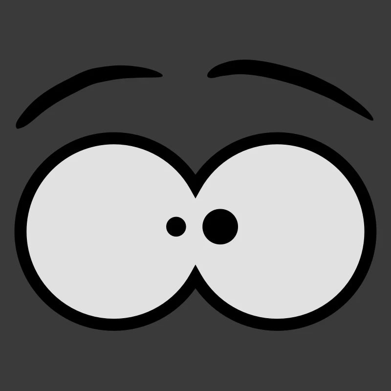 Funny Comic Eyes Design