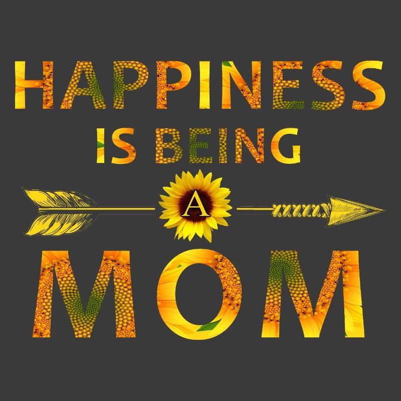 Glück ist, Mutter zu sein – Sonnenblumen-Muttertag