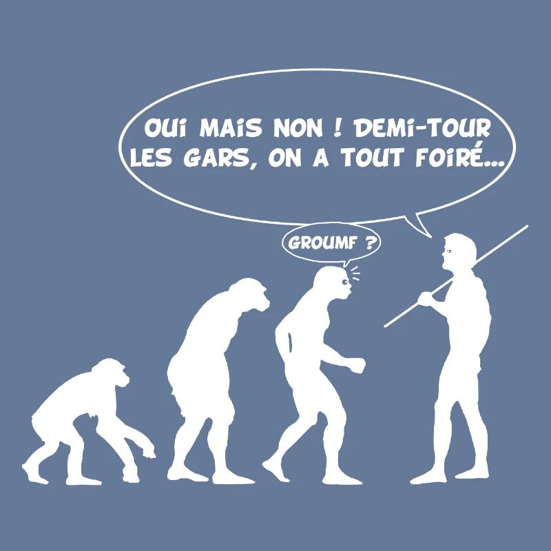 Evolution error (white)