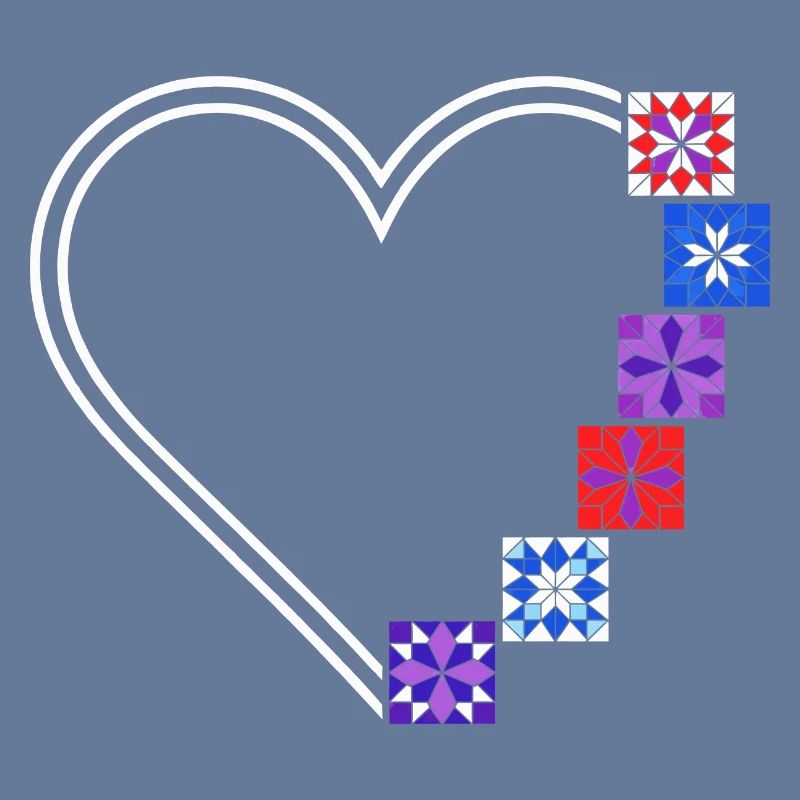 Quilting Passion | Cœurs et Blocs de Patchwork