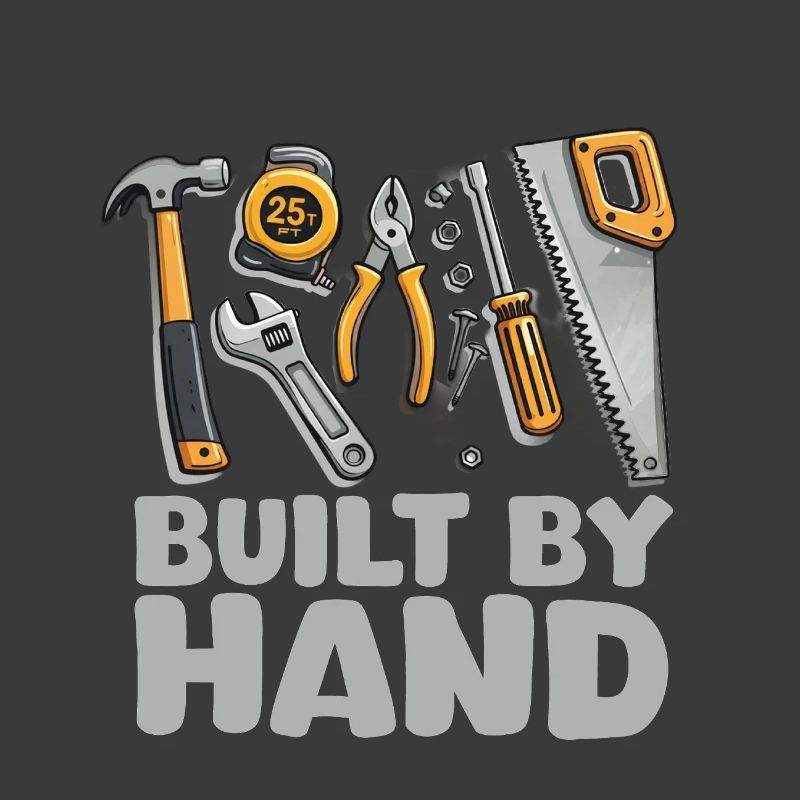 Built by Hand – Tool Illustration