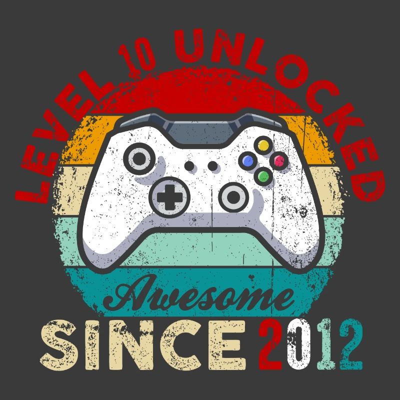 Levelfreigeschalteter Retro-Controller-Stolz