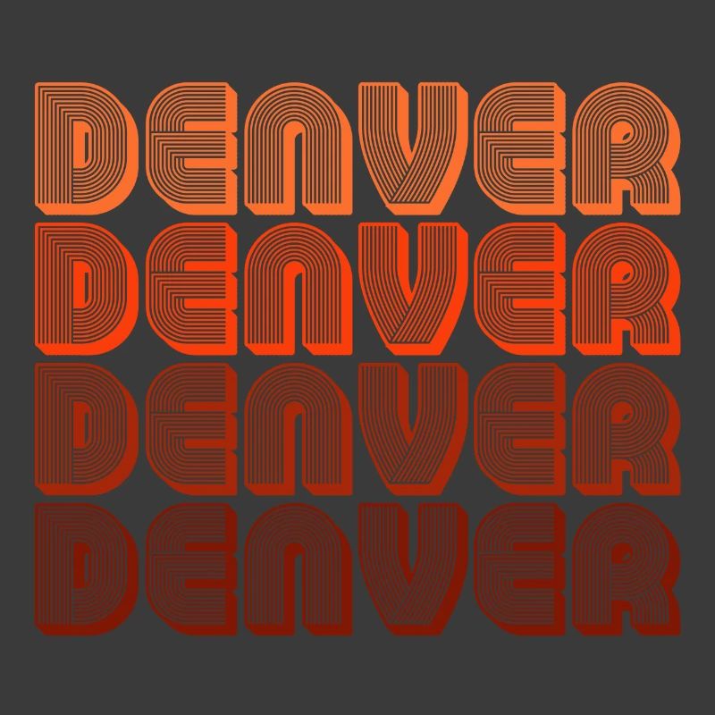 Denver Gradient Retro Muster